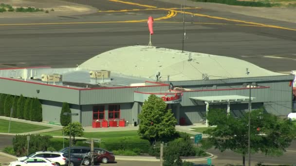 Аэропорт Айдахо, США — стоковое видео