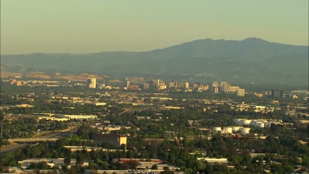 San Jose California Silikon Vadisi — Stok video