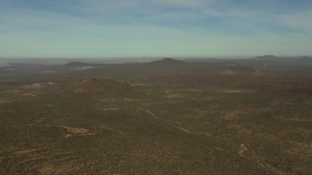 Baja California desierto Sur México Plateau — Vídeo de stock