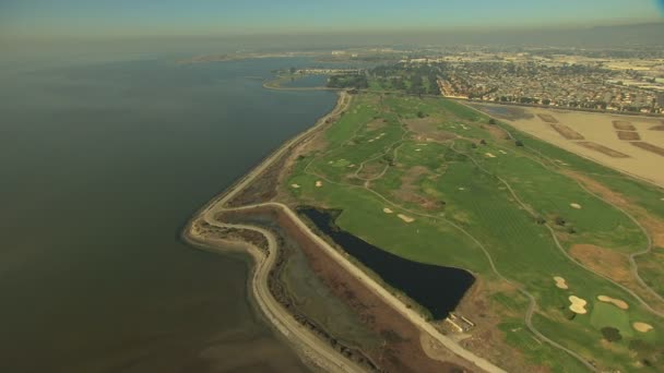 Campo de Golfe da Baía da Califórnia — Vídeo de Stock