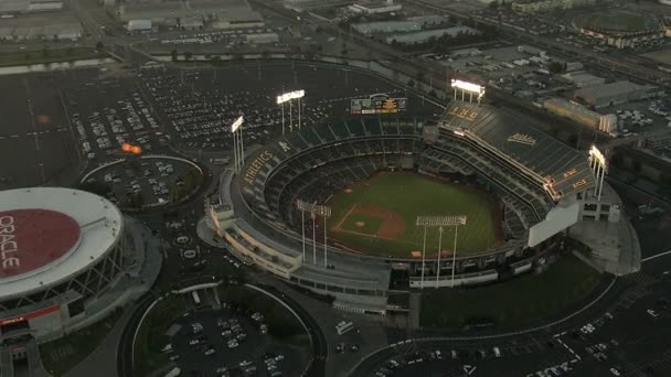 San Francisco Leichtathletik Stadion sf Riesen — Stockvideo