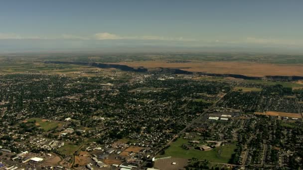 Idaho Twin Falls stad Gemeenschap — Stockvideo