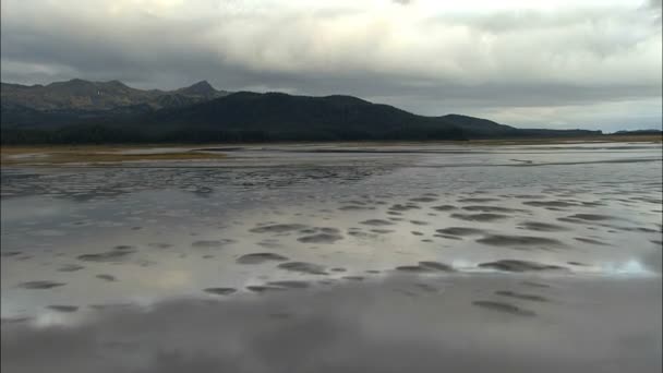 Parque Nacional das Montanhas do Alasca — Vídeo de Stock