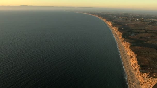 California Pacific ocean wybrzeża plaży — Wideo stockowe