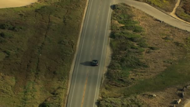 California Monterey Road viaje en coche — Vídeos de Stock