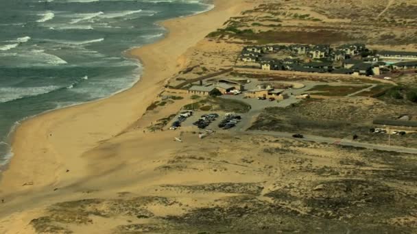 California Pacific ocean wybrzeża plaży — Wideo stockowe