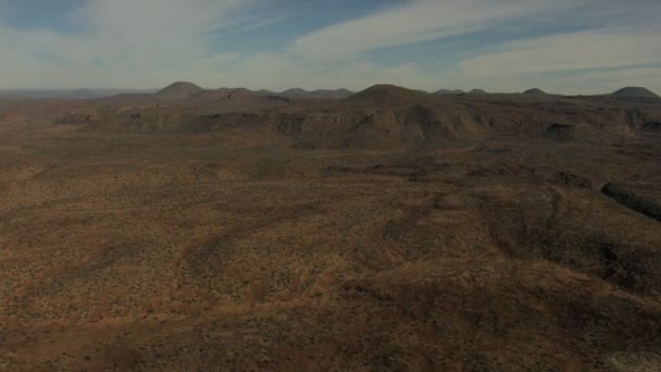 Basse Californie désert aride nature aride — Video