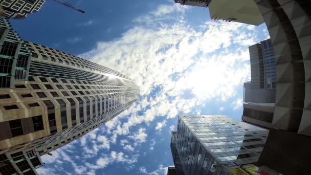 Los Angeles vertical Skyscrapers — Stock Video