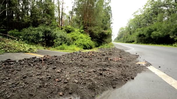 Dégâts suite à une inondation éclair Hilo zone — Video