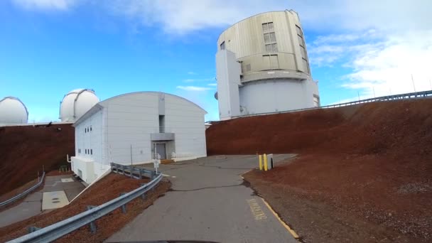 Астрономічна обсерваторія небо планет — стокове відео