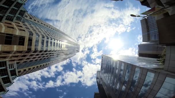 Los Angeles vertical Skyscrapers — Stock Video