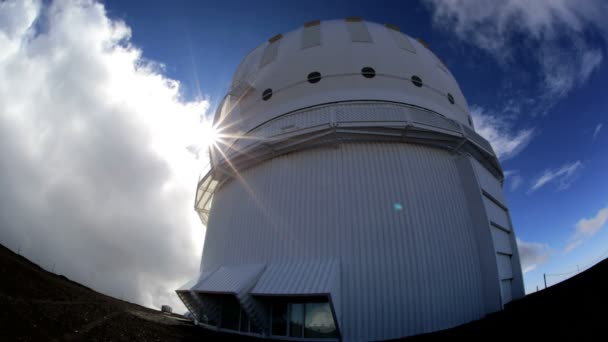 Osservatorio astronomico dei pianeti celesti — Video Stock