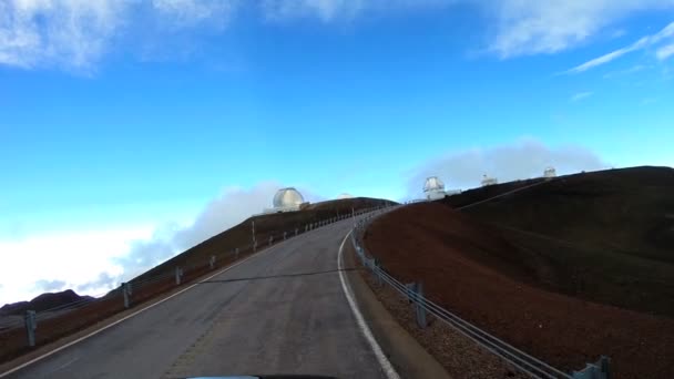 Observatório Espacial Edifícios Comunicações Ciência Tecnologia — Vídeo de Stock