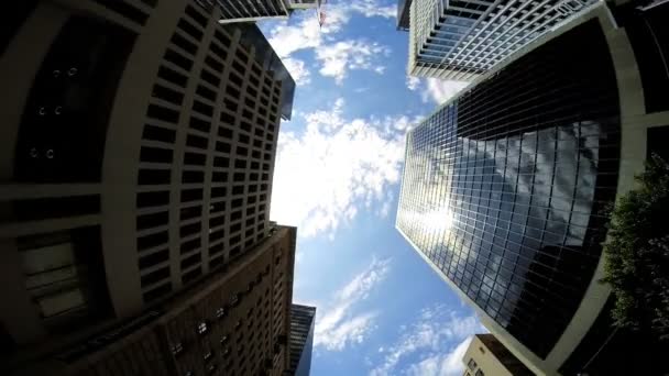 Los Angeles vertical Skyscrapers — Stock Video