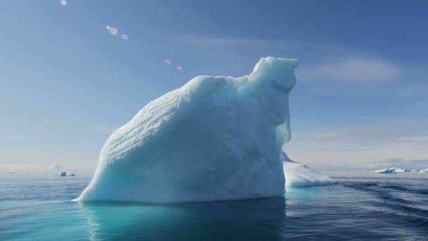 Ilulissat Icefjord Disko záliv Grónsko — Stock video