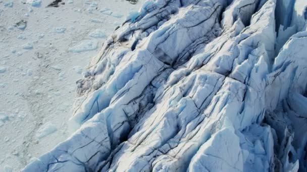 Hielo Glaciar de agua fundida Icefjord Groenlandia — Vídeo de stock