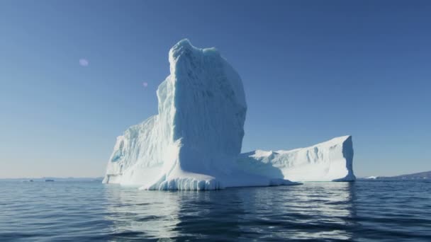 Всемирное наследие Disko Bay Greenland — стоковое видео