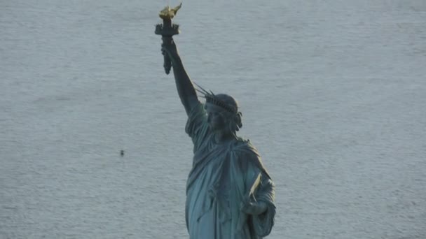 Vrijheidsbeeld van New York — Stockvideo