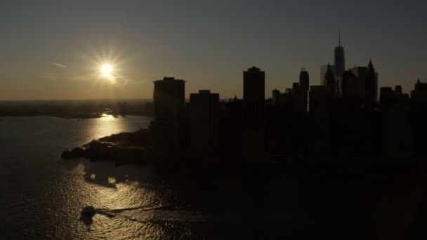 Centro de comercio mundial de Nueva York — Vídeo de stock