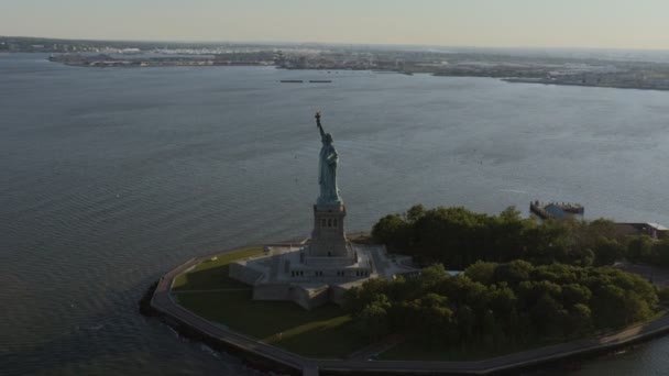 Estatua de la Libertad de Nueva York — Vídeo de stock