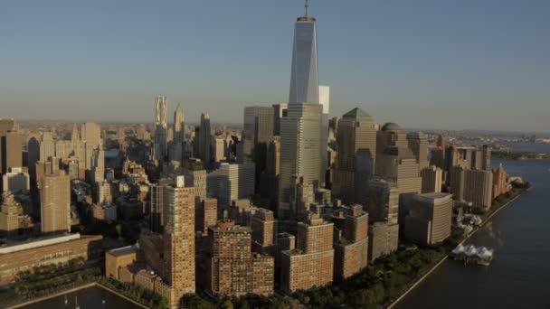 Manhattan Rockefeller Park Nowy Jork — Wideo stockowe