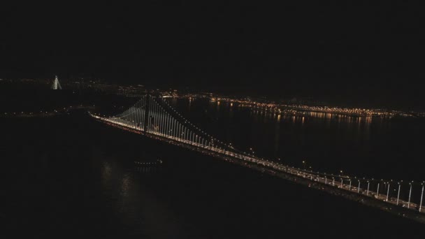 Puente de la bahía de Oakland San Francisco — Vídeos de Stock