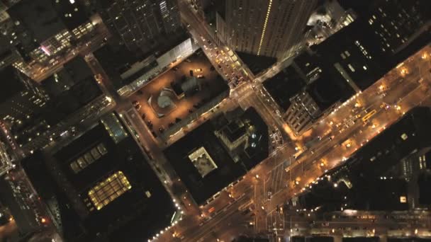 Illuminated city traffic San Francisco — Stock Video