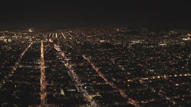 Konut ticari bölgelerinden San Francisco — Stok video