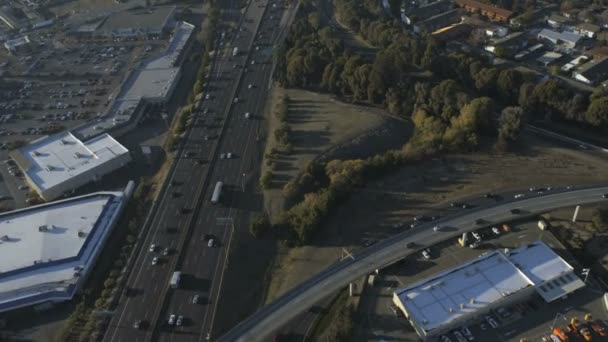 Intersecção rodoviária Califórnia São Francisco — Vídeo de Stock