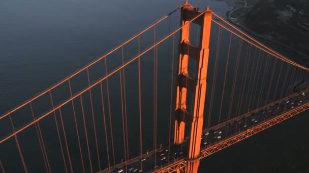 Golden gate bridge di san francisco — Video Stock