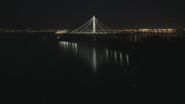 Neue oakland bay bridge san francisco — Stockvideo