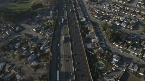 Road traffic highway San Francisco — Stock Video