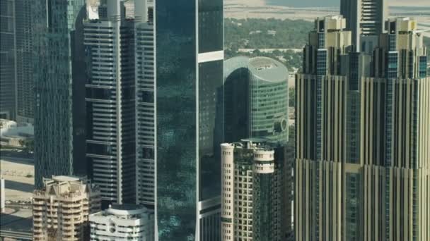 Dubai City Skyscrapers Luxury Apartment — Stock Video