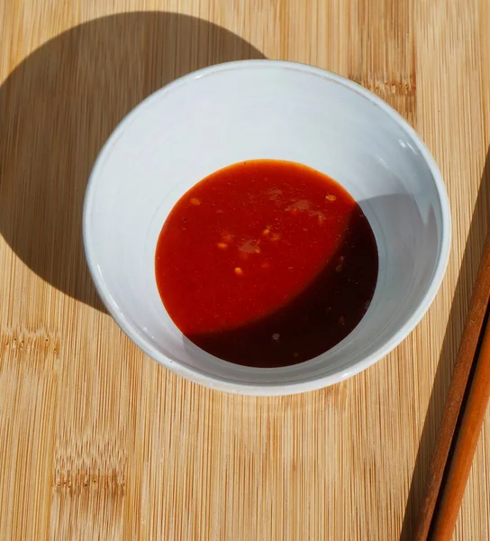 Redchili Pepper Paste Fvinegar Choseon Gochujang — 스톡 사진