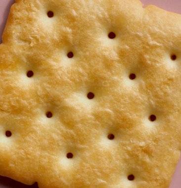 Kare şeklinde kahverengi bisküvi arkaplanı