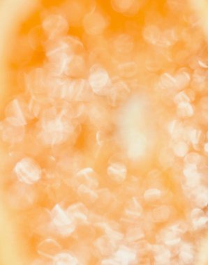 Turuncu renkli bokeh ve açık arkaplan