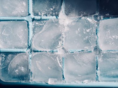 Kare biçimindeki kırık buz arkaplanı