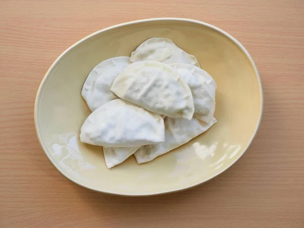 Makanan Tradisional Asia Pangsit Beku — Stok Foto