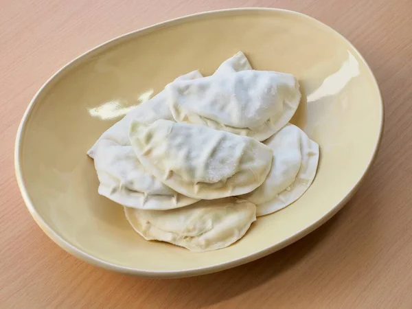 Aliments Traditionnels Asiatiques Boulettes Congelées — Photo