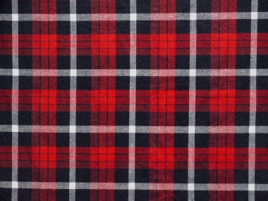 Kırmızı, siyah, beyaz kareli arkaplan