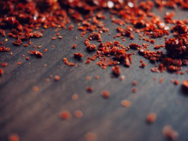 Kore kırmızı biber tozu, kuru yiyecek.