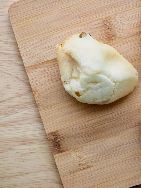 Pão Mastigável Lanches Sobremesas Alimentos — Fotografia de Stock