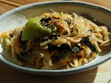 Asya yemekleri Kızartma sebzeler, meze