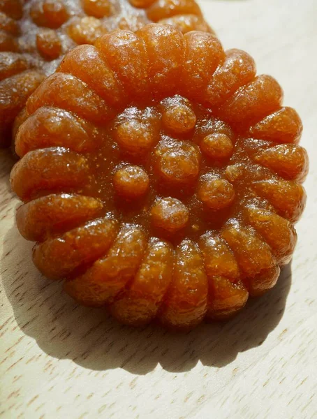 Korejské Tradiční Sladkosti Yakgwa Honey Cookie — Stock fotografie