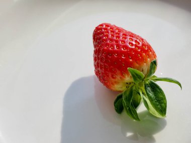 Taze Organik Meyve Çileği Resmi