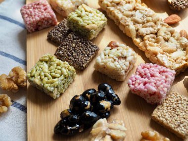 Kore geleneksel atıştırmalıkları Tatlı RicePuff, Gangjeong 