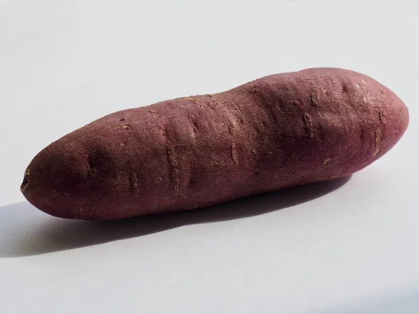 新鲜有机根茎植物食物甜土豆 — 图库照片