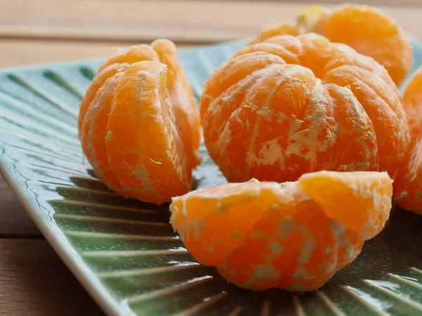 Fruits Frais Coréens Jeju Agrumes Mandarine Mandarine — Photo