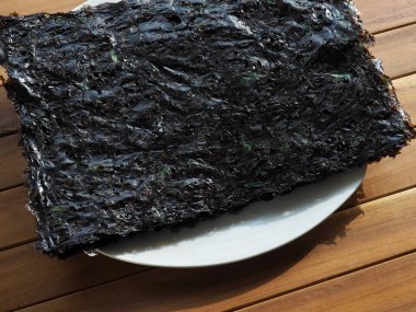 Kore geleneksel yemek çeşnili laver. 