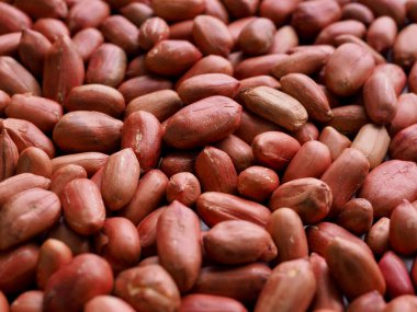 Organik fıstıklar, yiyecekler, atıştırmalıklar.